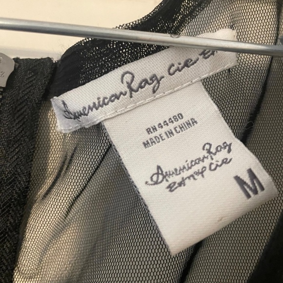 NWOT American Rag Floral Sheer Dress size Medium - Picture 2 of 4